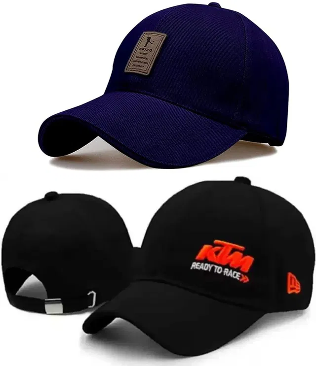 selloria Solid, Self Design, Embroidered Sports/Regular Cap