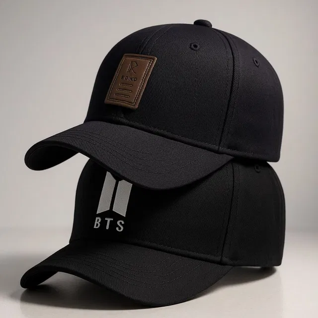 blutech Solid, Self Design, Embroidered Sports/Regular Cap