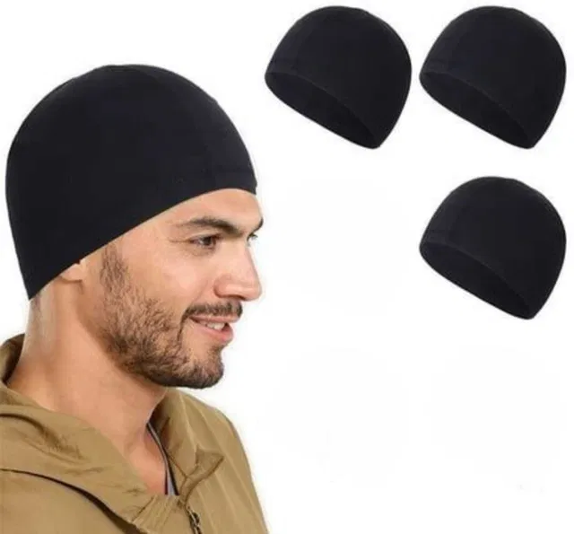 Maa Hosiery Solid Skull Cap