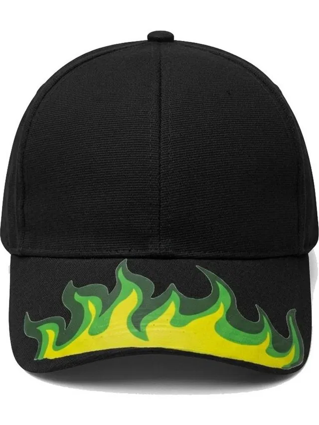 MEE TREND Graphic Print Skull Cap