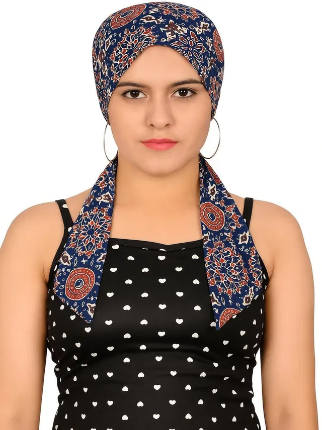 KALY INDIA Floral Print Beanie