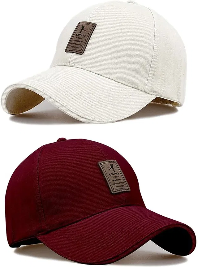 CLASSYMESSI Solid, Self Design Sports/Regular Cap