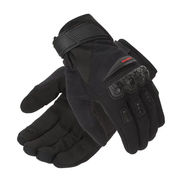 Royal Enfield Urban Hustler V2 Bike Riding Gloves | Knuckle Protection & Abrasion Resistance Riding Gloves