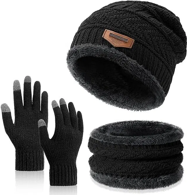 ECOSKY Woven Winter Men & Women Gloves