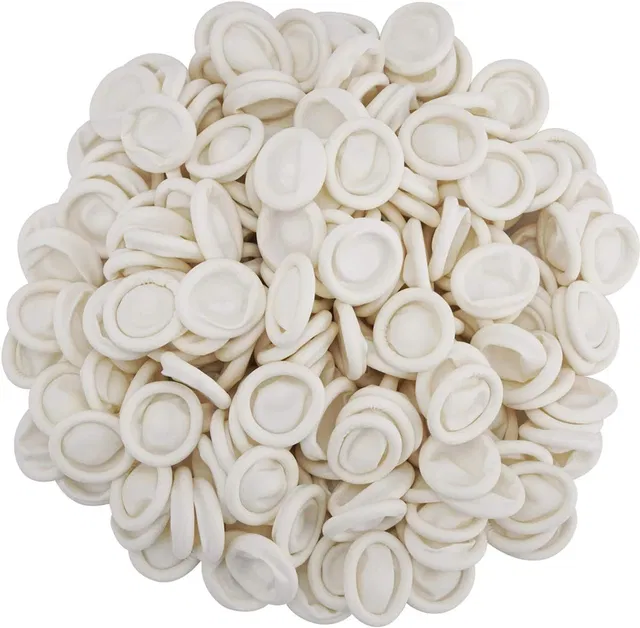 KRIKISH 1000 Pieces ESD Finger Cots, Latex  Safety Gloves