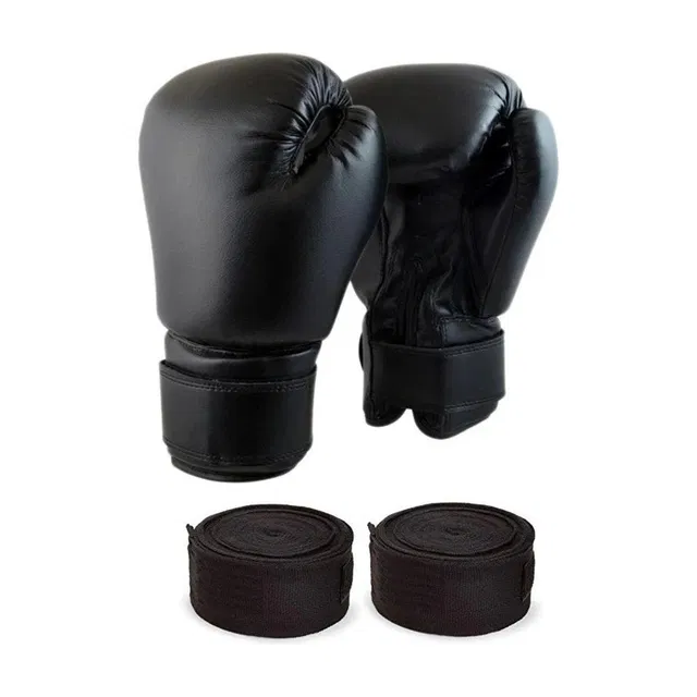 Monika Sports Training Handwrap (Tape) Boxing Gloves