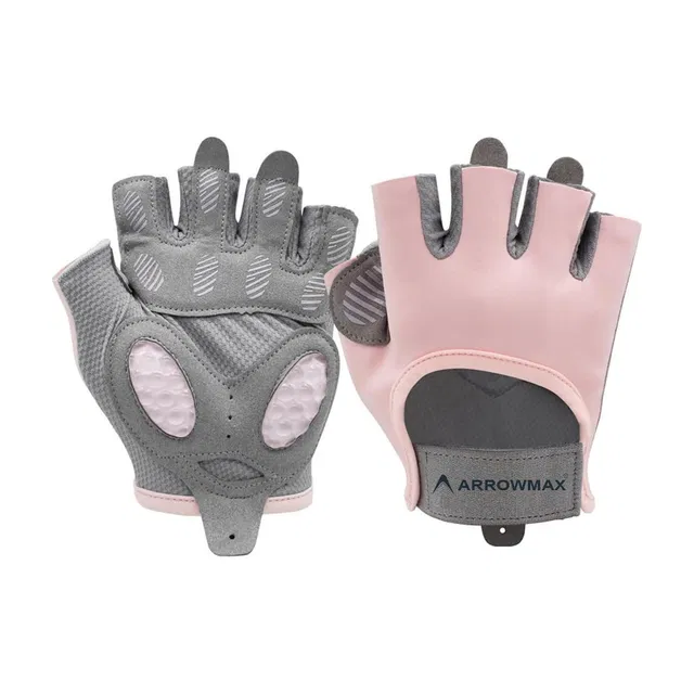 ArrowMax Gym Gloves For Women Fitness Foam Padded Weight Lifting Hand Gym & Fitness Gloves