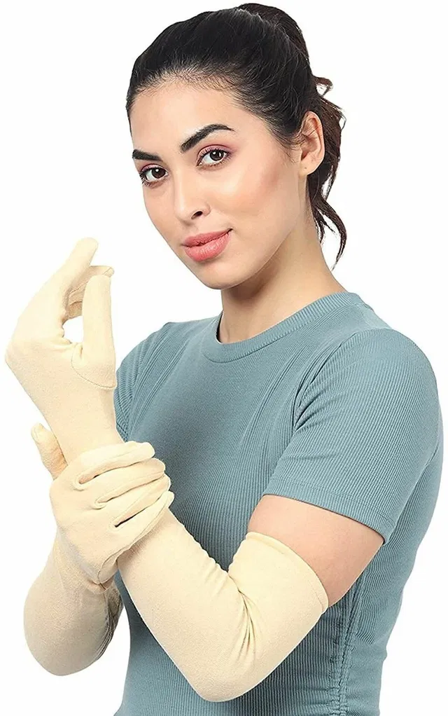 JusAwesm Solid Protective Men & Women Gloves