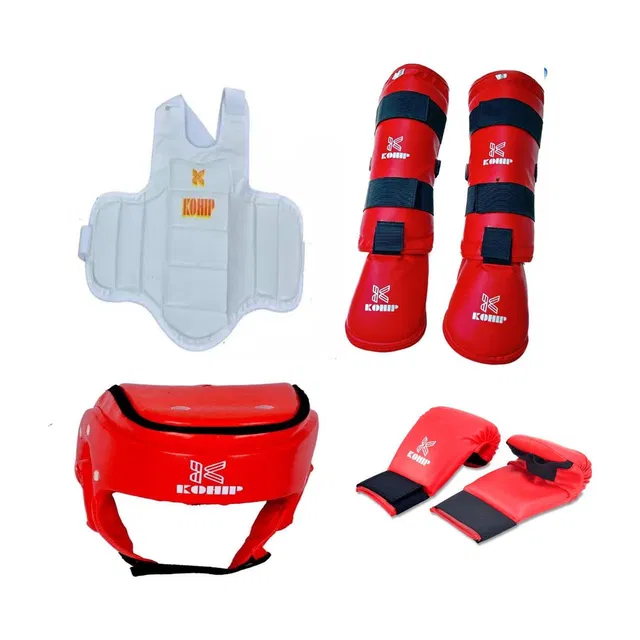 KOHIP karate Kit red Boxing Gloves