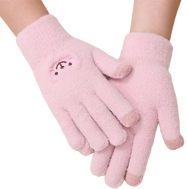 Bizarro.in Solid Winter Women Gloves