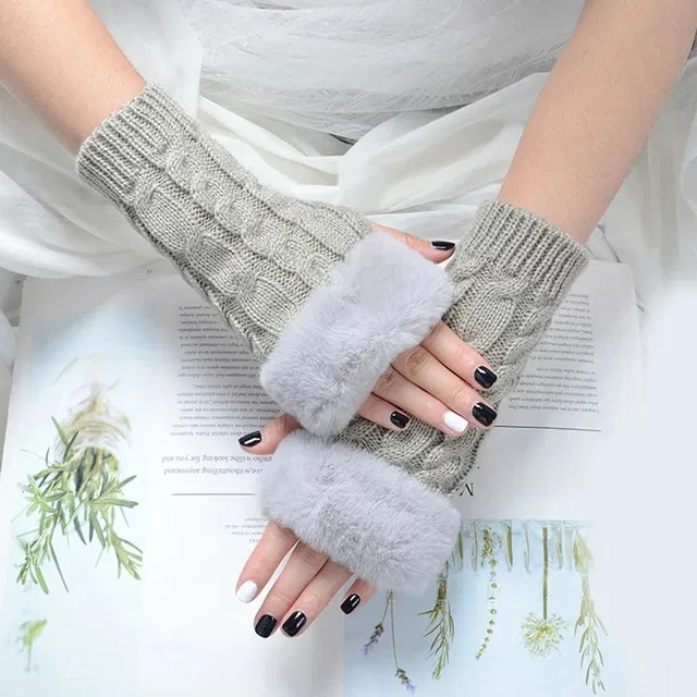 RICHMEN Solid Winter Women Gloves