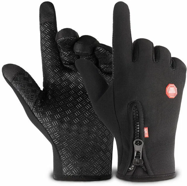zaysoo Winter Gloves Nonslip Thermal Gloves for Outdoor Running Sports Motorcycle Riding Gloves