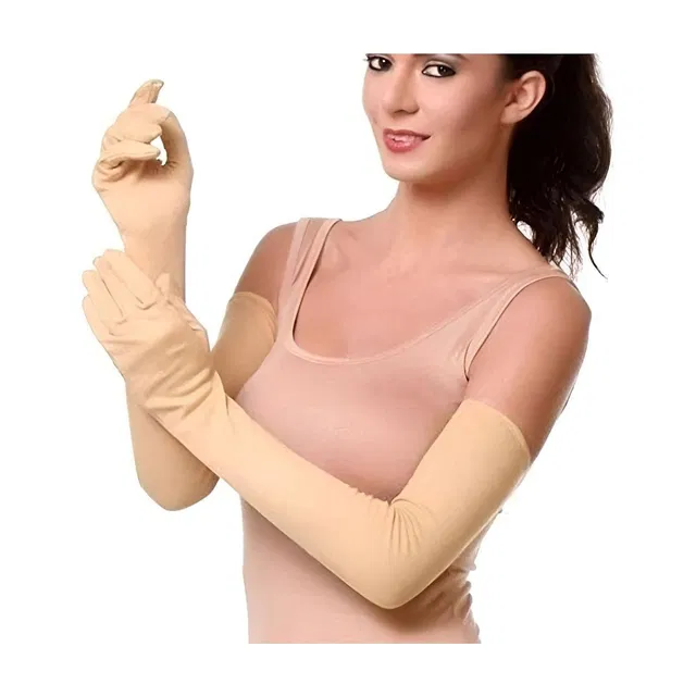 FEGH Cotton Arm Sleeve For Women
