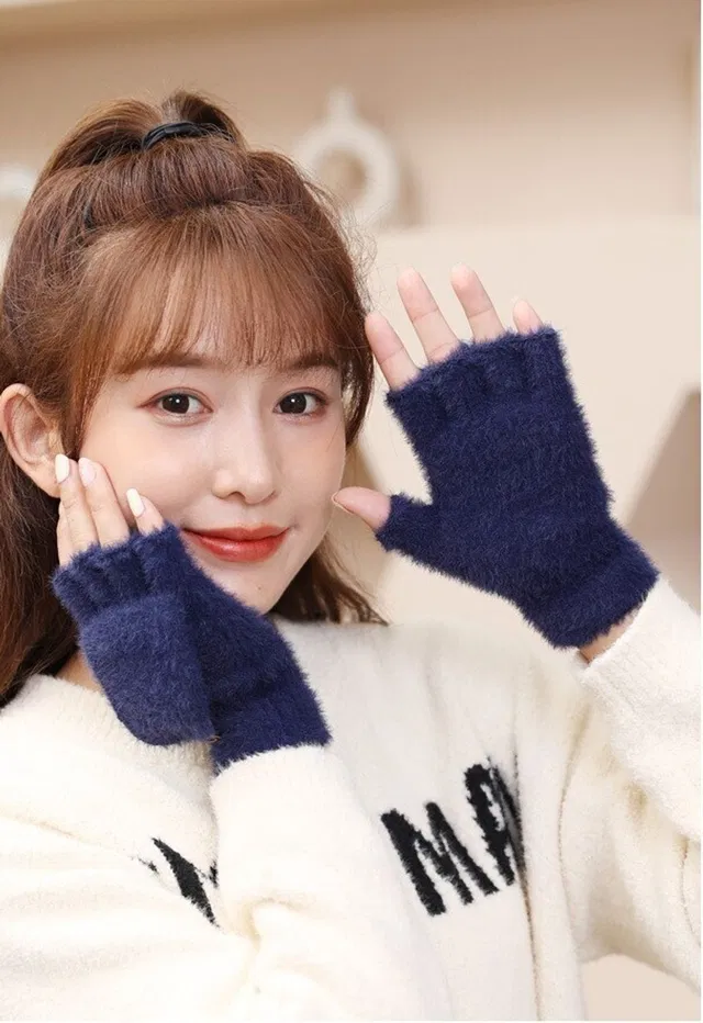 FASHIONIO Self Design Winter Women Gloves