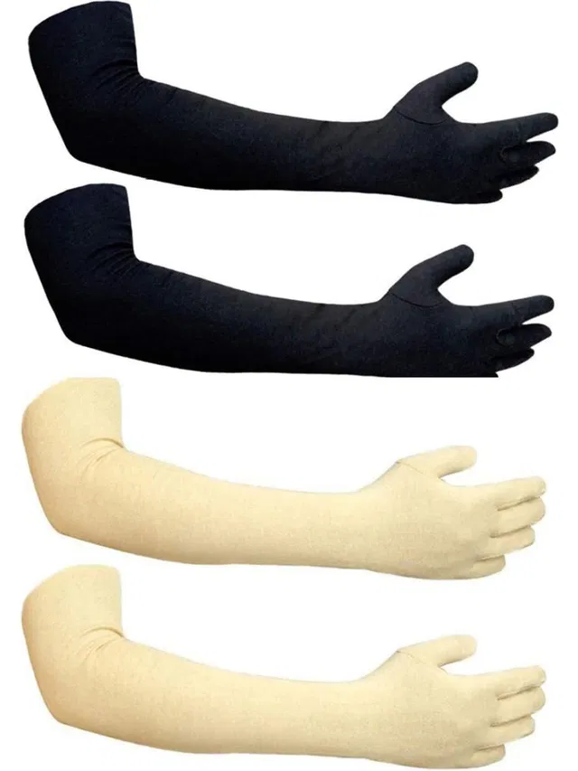 Apastra Solid Protective Men & Women Gloves