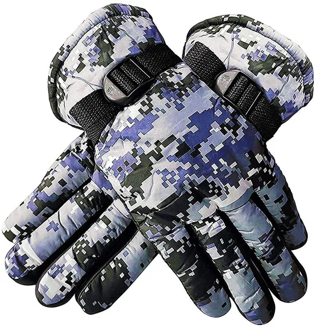 manokamna store Printed Winter Men Gloves