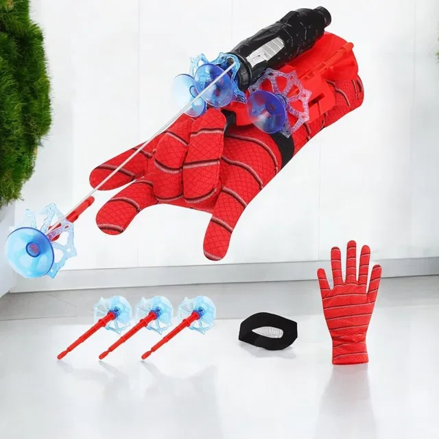 VRTREND spiderman Action Figure Super Hero Launcher Hand glove (Red) vr_10