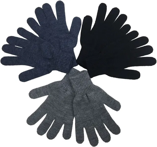 Gajraj Solid Winter Men & Women Gloves
