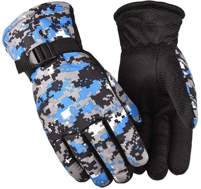 Kriti Printed Winter Men Gloves