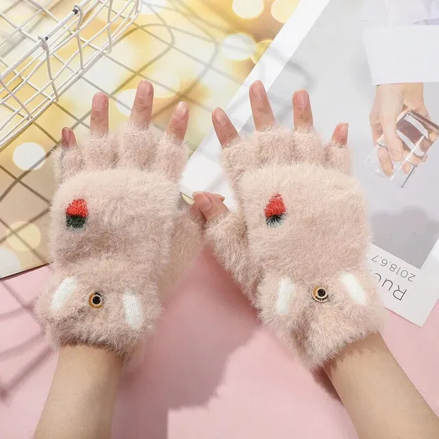 FRANKOPOLIS Self Design Winter Men & Women Gloves