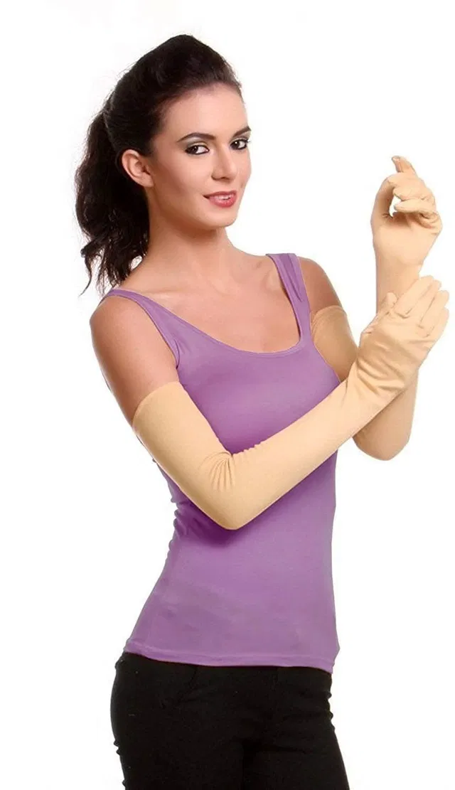 Adnate Solid Protective Men & Women Gloves