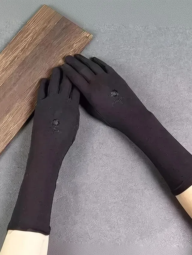 Dhyeyu Solid Evening Women Gloves
