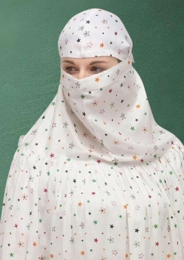 HOJIAX Printed Pure Cotton Women Scarf