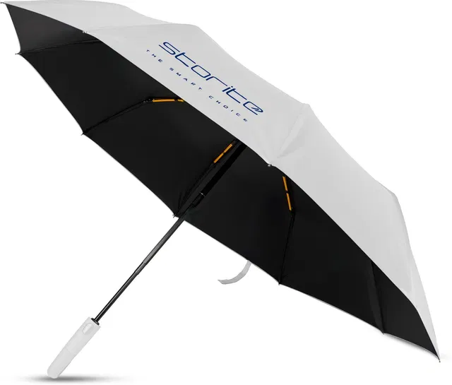 STORITE 3 Fold Travel Umbrellas for Rain and Sun Windproof Compact With 10 Ribs Portable Umbrella