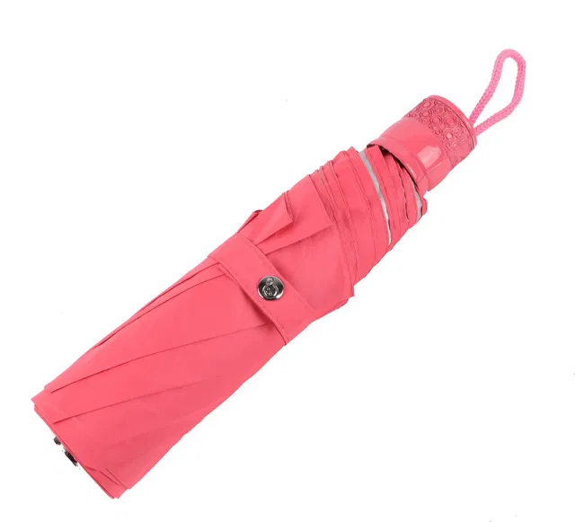 ORANGE 3 FOLD MONO SILVER 21.5 INCH MANUAL OPENING UMBRELLA FOR MENS AND WOMENS Umbrella
