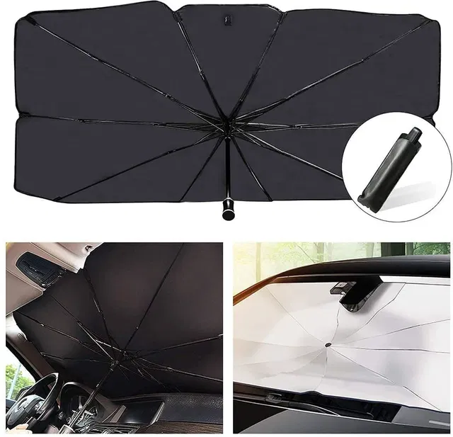 BIYALI Car Windshield Sun Shade Umbrella