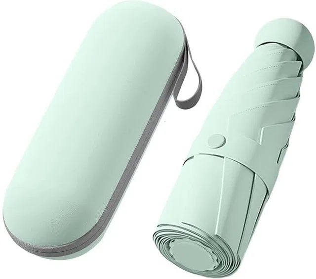 SLIPCARE Capsule Mini Pocket Size Foldable Travel Umbrella | UV & Rain Protection SLP03 Umbrella