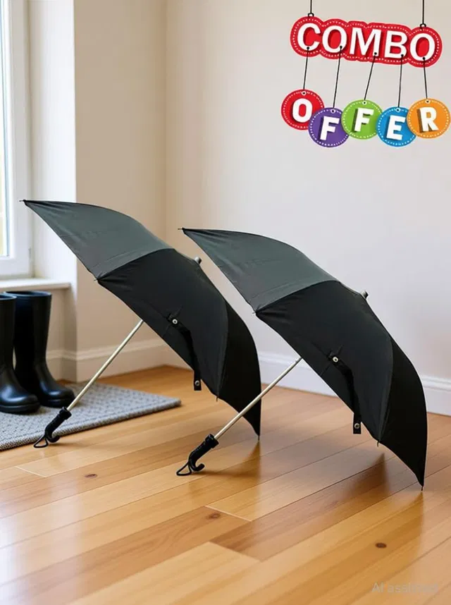 Rajani COMBO OFFER UMBRELLA MANUAL OPENING FOR RAIN AND SUN Umbrella
