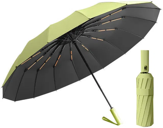 Frackson 12 Rib Umbrella Automatic Open & Wind Vent, Big size For Rain, Windproof Umbrella