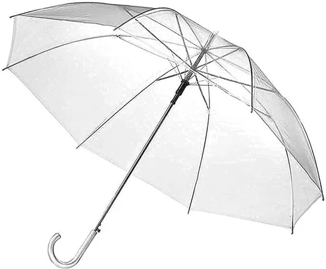 MG Tranding Clear Bubble Umbrella, Transparent, Durable Wind-Resistant Umbrella with Sturdy Umbrella
