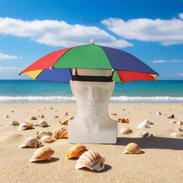 INFISPACE Compact Wearable Umbrella Hat for Daily Use Umbrella