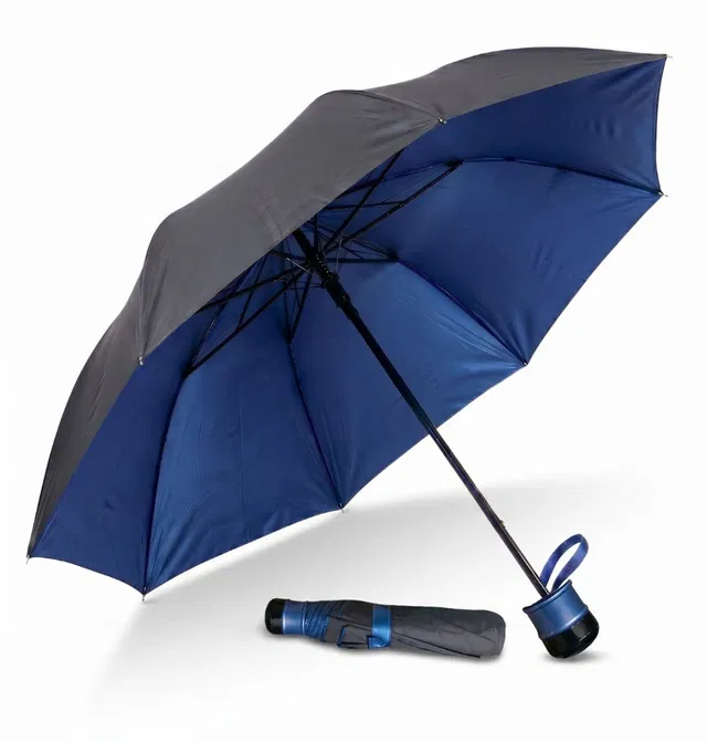 BAS 3 Fold Big Umbrella | UV Protection heavy duty Chata | Men & Women Travel Umbrella