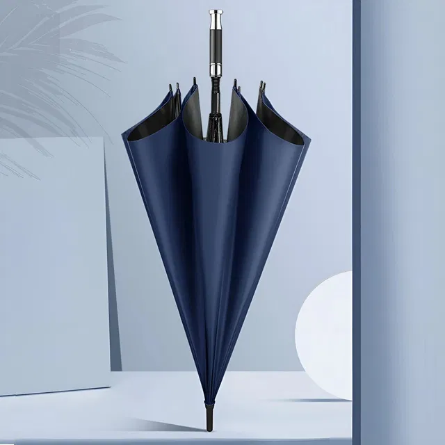 WHIISKET Rolls Royce Double Canopy Umbrella with Cover Travel Waterproof Umbrella Umbrella