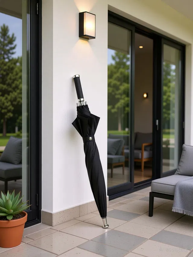 Nafeio Royal Classic Handle Umbrella Auto Open Windproof Unbreakable Stick Rain Umbrella