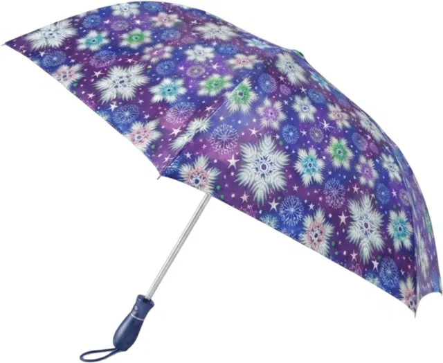 Asha Enterprises Designer Printed Compact Umbrella in Floral, Tropical & Paisley Prints Umbrella