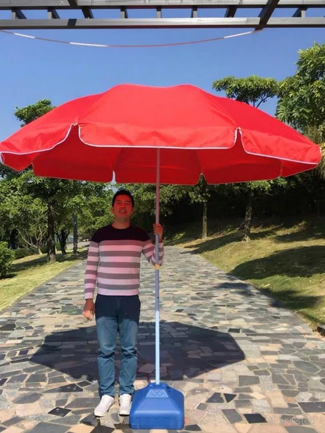 Rainpopson Garden Umbrella Without Stand Outdoor Big Size 8ft Patio Garden Beach Umbrella Umbrella