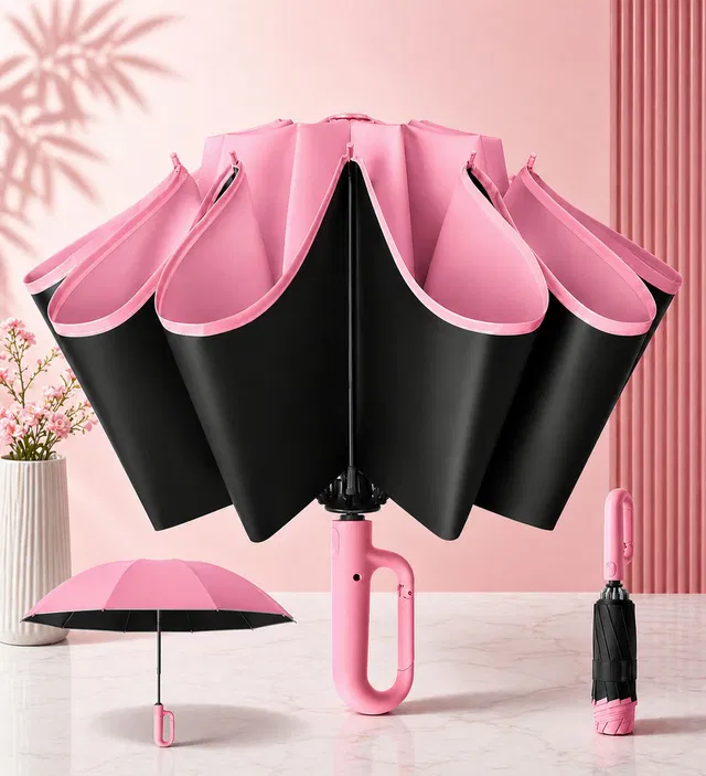 Niubee UV Big Size Umbrella for Sun Protection Rain Windproof large 2 fold formen women Umbrella