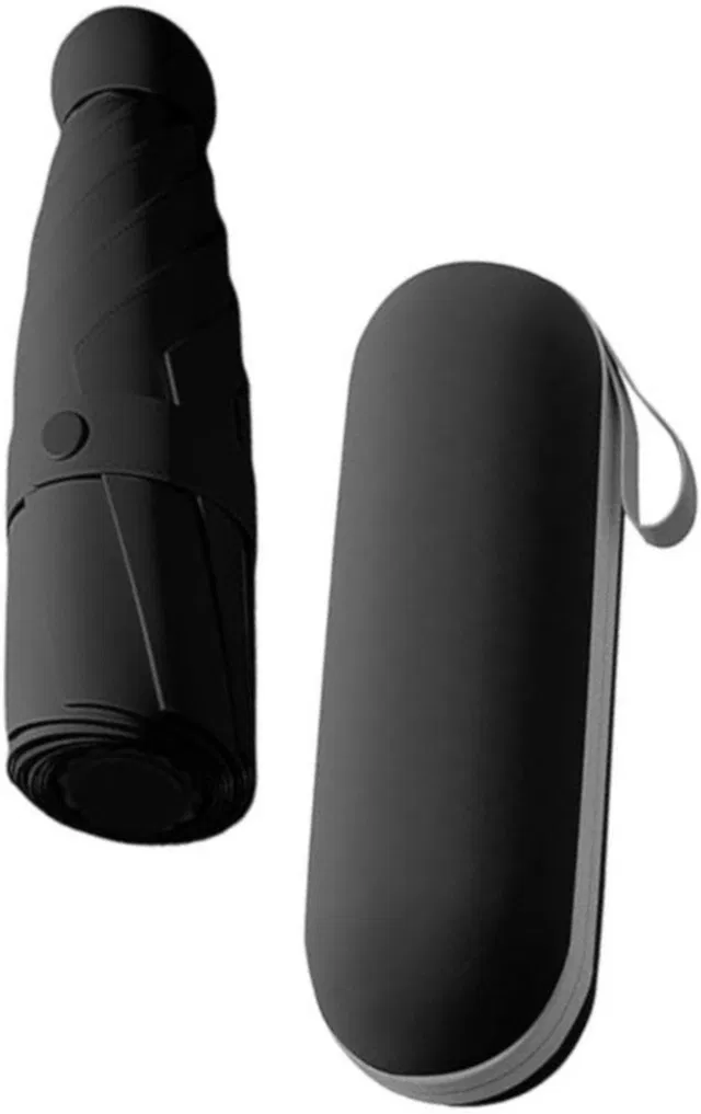 SLIPCARE Capsule Mini Pocket Size Foldable Travel Umbrella | UV & Rain Protection SLP12 Umbrella