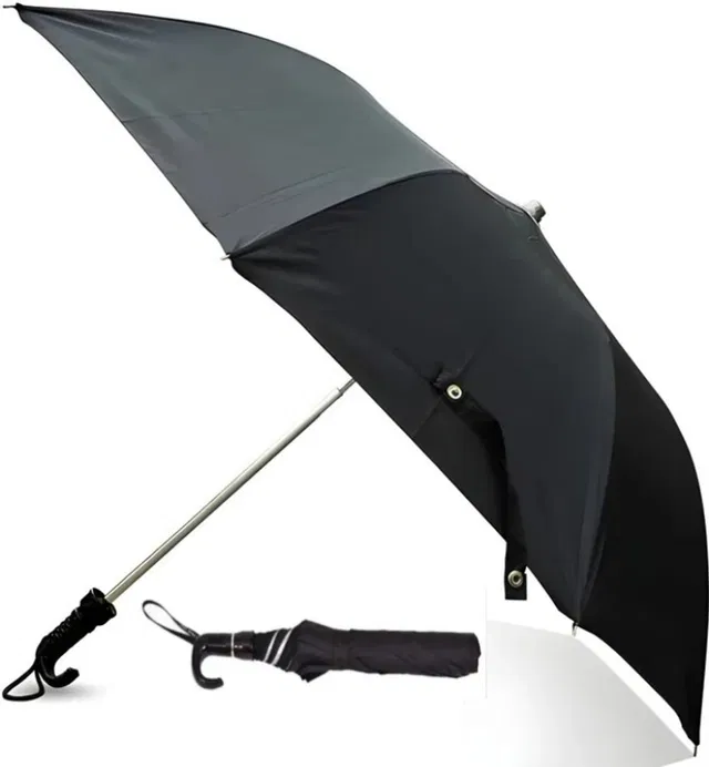 SpectraHub Umbrella 2 fold umbrella black for men & women Regular umbrella Umbrella