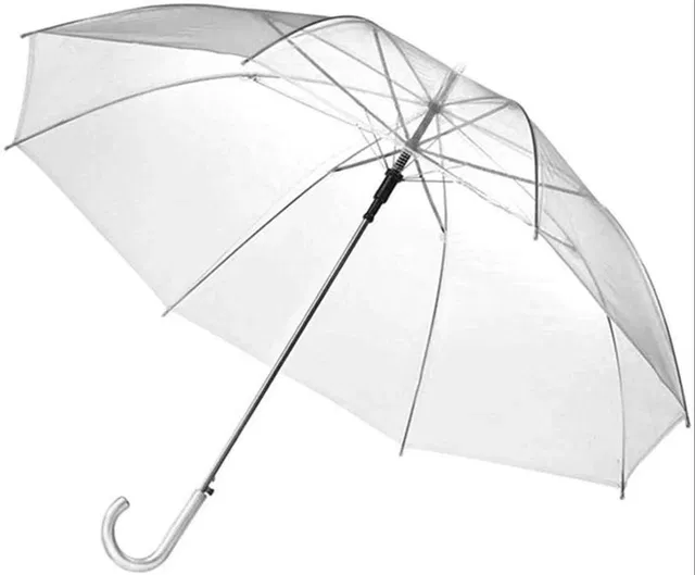 Sai Kirpa Accessories Transparent Rain Imported Umbrella