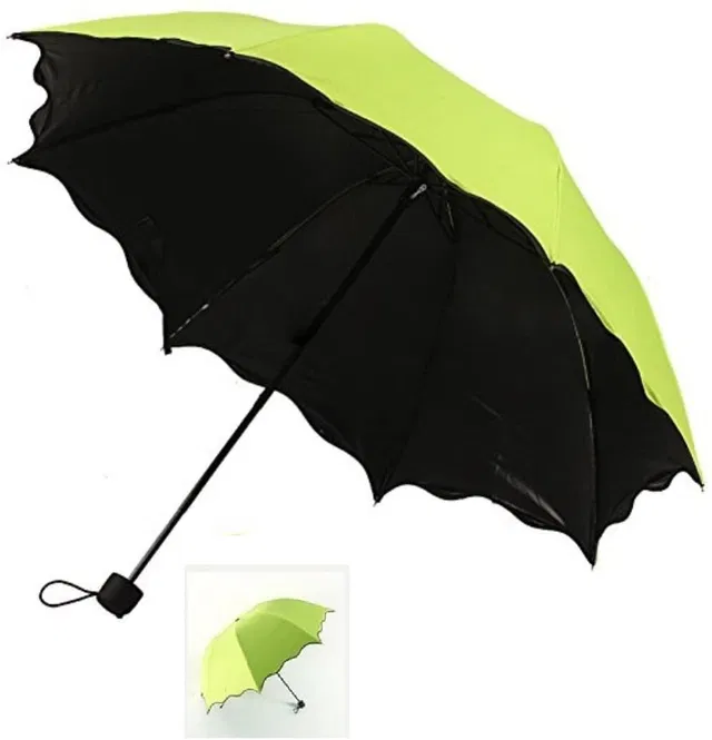 GOPINATH AUTOLINK Magic Umbrella Windproof and Rainproof Umbrella with Bloom After Rain Pattern Umbrella
