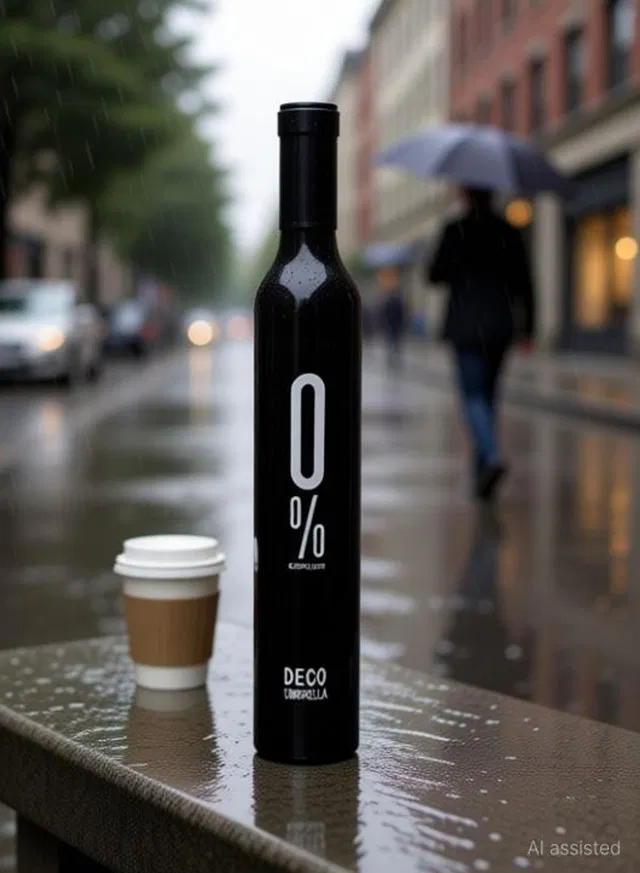 Cyrus Bottle shaped Umbrella for protection of dust, water & uv for men kids & women. Umbrella