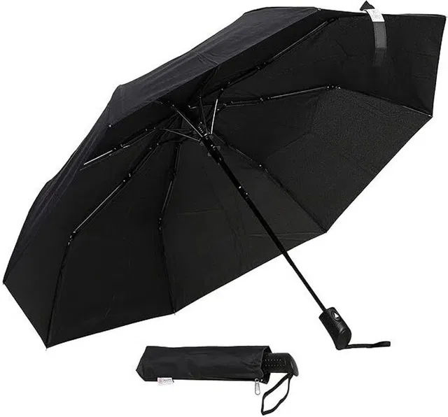 Destinio 21 inch Auto Open 3-Fold Umbrella – Compact & Lightweight for Men, Women Umbrella