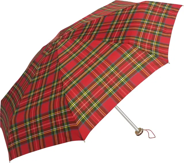 Popy Nano™ 5-fold Check Print #5 Umbrella