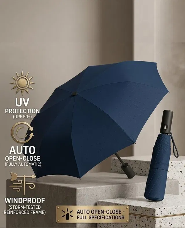 DZX-RE Auto Open,Close Travel ,Man, Woman & Child ,Sun UV Protection Umbrella
