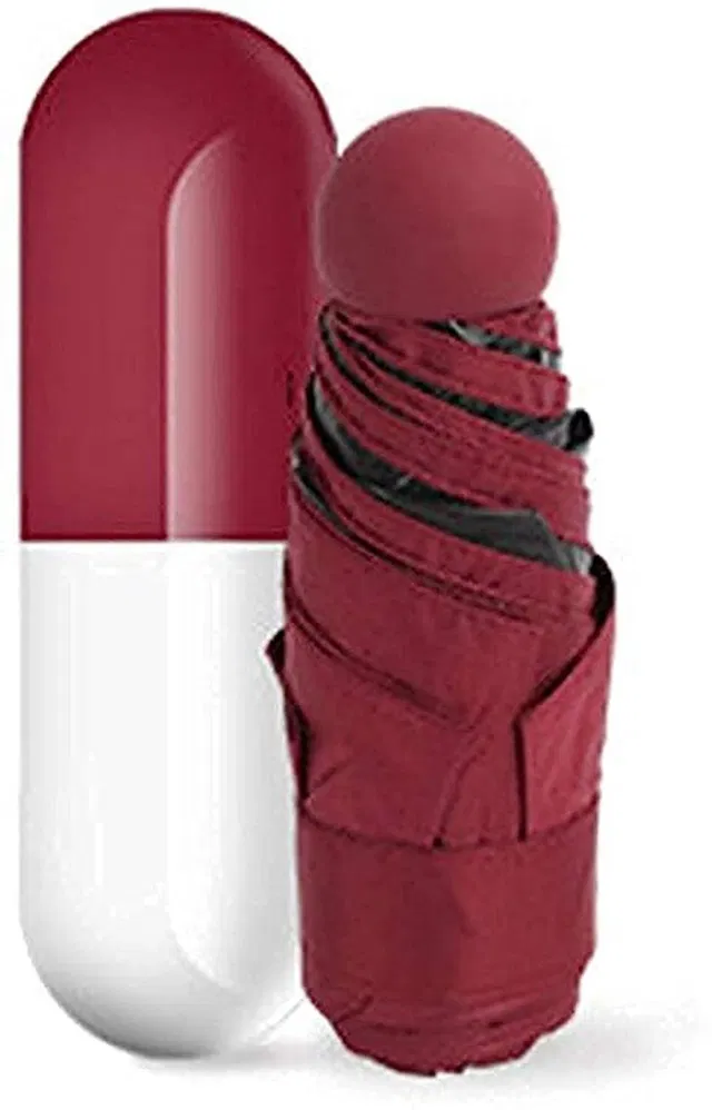 VDSETH Ultra Lights and Small Mini Umbrella with Cute Capsule Case Especially for Kids Umbrella